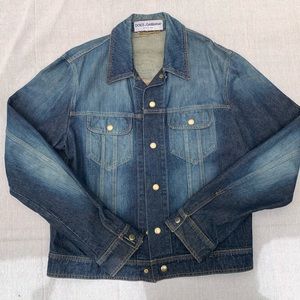 Dolce & Gabbana Vintage Denim Jacket Men’s Size L